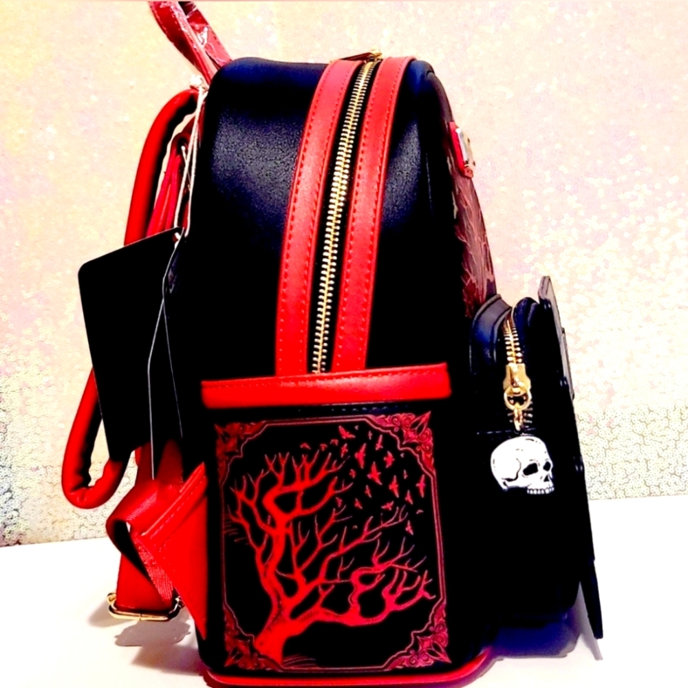 NWT Loungefly Edgar Allan Poe Literary Horror Mini Backpack BAM Exclusive - Picture 4 of 5